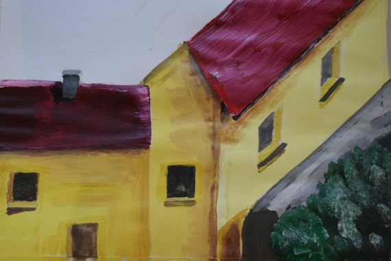 Ergebnis Häuser mit Schatten